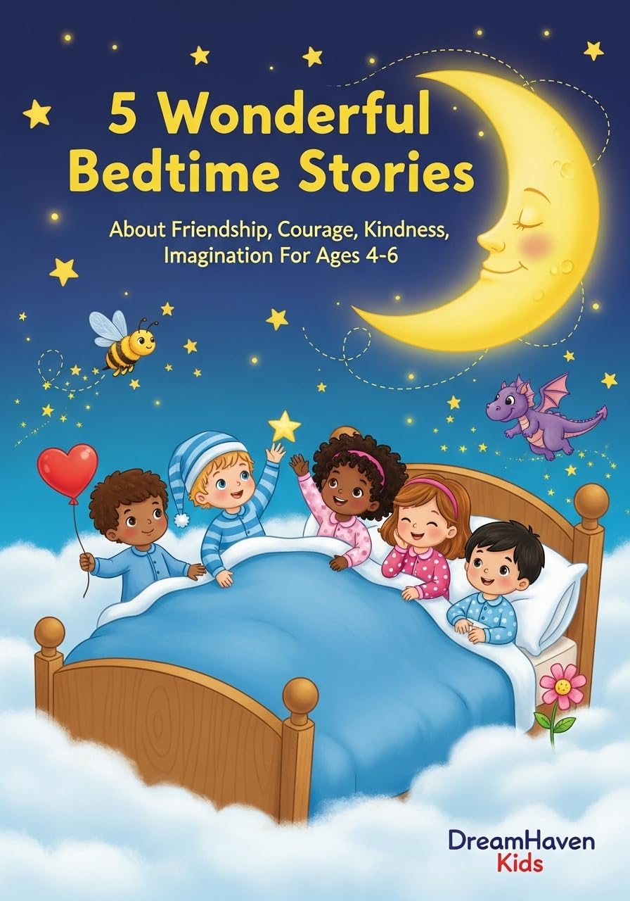 5 Wonderful Bedtime Stories About Courage, Kindness, Imagination